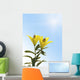 Yellow Lily Flowers Wall Decal