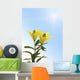 Yellow Lily Flowers Wall Decal