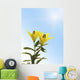 Yellow Lily Flowers Wall Decal