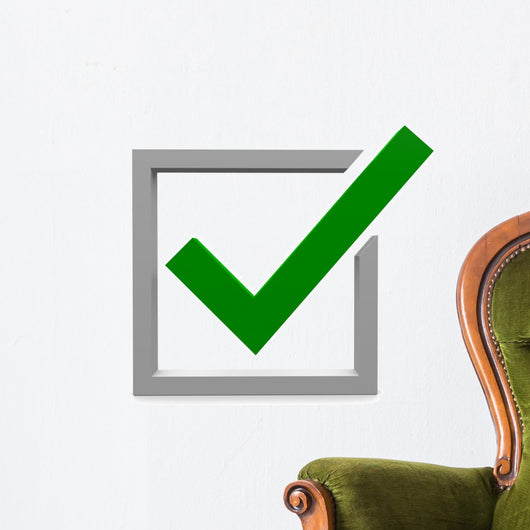 Checkmark Wall Decal