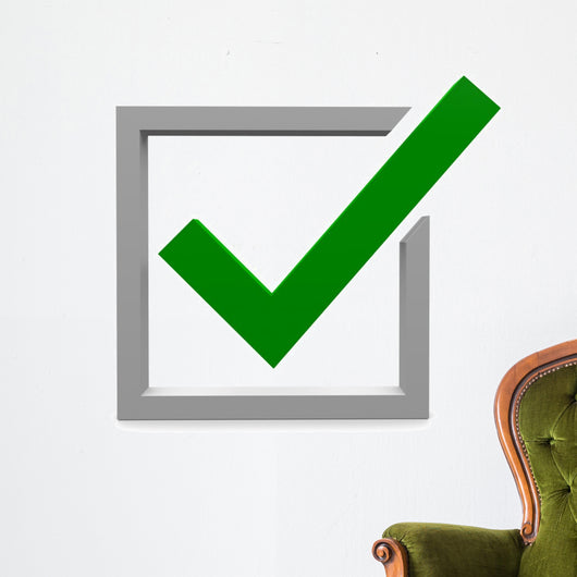 Checkmark Wall Decal