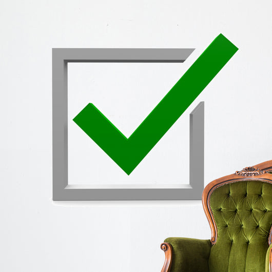 Checkmark Wall Decal