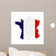 France Map Wall Decal