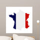 France Map Wall Decal