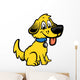 Puppy Dog Cartoon Wall Decal Design 2
