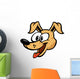 Puppy Dog Cartoon Wall Decal Design 1