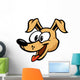 Puppy Dog Cartoon Wall Decal Design 1