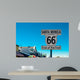 End Route 66 Santa Wall Decal
