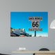 End Route 66 Santa Wall Decal