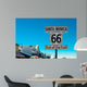 End Route 66 Santa Wall Decal