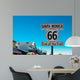 End Route 66 Santa Wall Decal