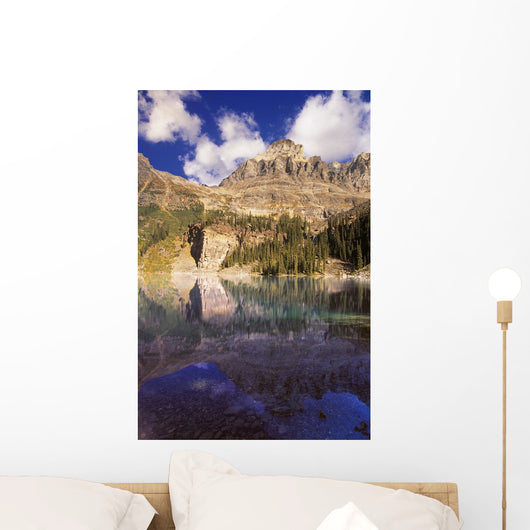 Scenic Mountain and Lake Wall Decal