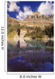 Scenic Mountain and Lake Wall Decal