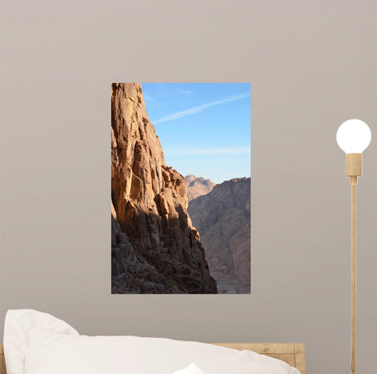 Sinai Mountains Vertical Wall Decal