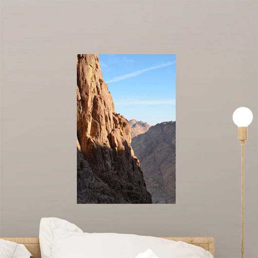Sinai Mountains Vertical Wall Decal