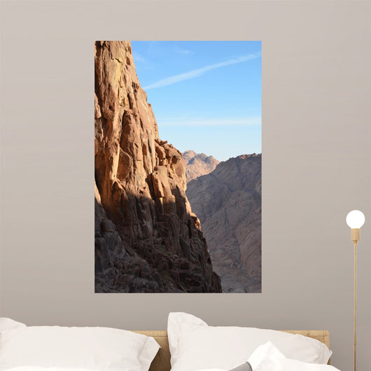 Sinai Mountains Vertical Wall Decal