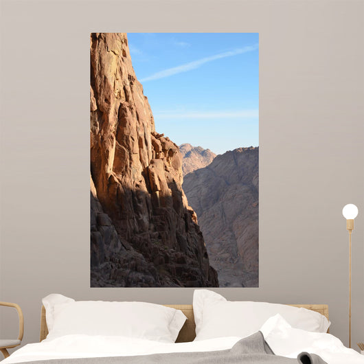 Sinai Mountains Vertical Wall Decal