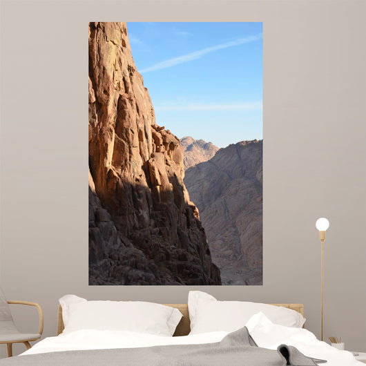 Sinai Mountains Vertical Wall Decal