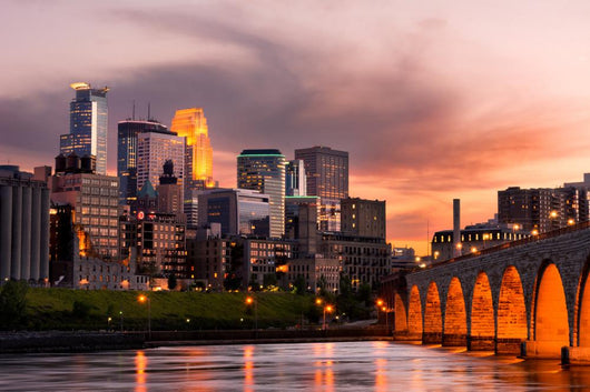 Minneapolis Minnesota Wall Decal