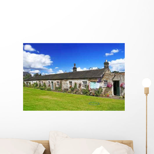 English Village Where Time Wall Decal