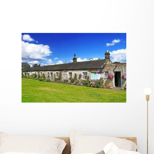 English Village Where Time Wall Decal