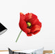 Poppy Flower Wall Decal