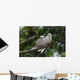 White Amoureux Bird Wall Decal