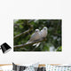 White Amoureux Bird Wall Decal