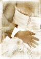 Vintage Wedding Bridal Couple Wall Decal