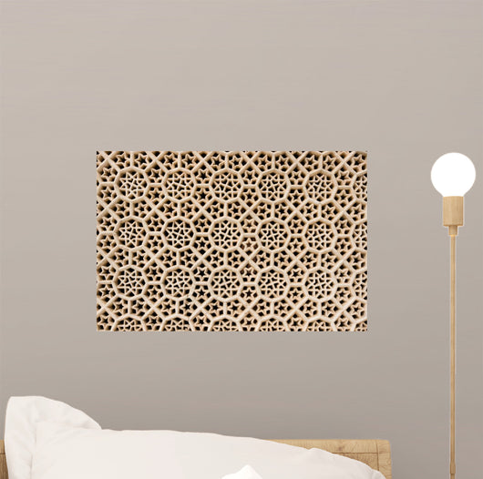 Hand Carved Marble Fatehpur Wall Decal