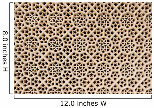 Hand Carved Marble Fatehpur Wall Decal