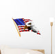 American Flag and Eagle Wall Decal