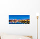 Harrisburg Pennsylvania Panorama Skyline at Night Wall Decal
