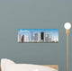 Houston Skyline with Gray Wall Decal
