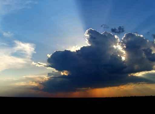 Black Cloud Wall Decal