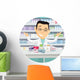 Pharmacist Chemist Man Pharmacy Wall Decal