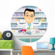 Pharmacist Chemist Man Pharmacy Wall Decal