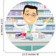Pharmacist Chemist Man Pharmacy Wall Decal