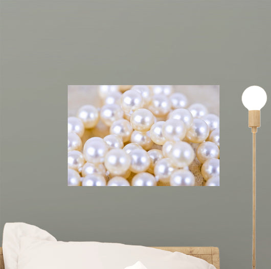 Pearl Necklace Wall Decal Design 2