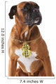 Gangsta Rapper Boxer Dog Wall Decal