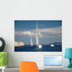 Four Yachts Sail Th Wall Decal