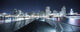 Footpath over Water Night Wall Decal