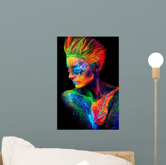 Up Uv Portrait Wall Decal