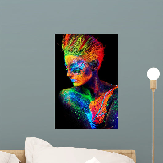 Up Uv Portrait Wall Decal