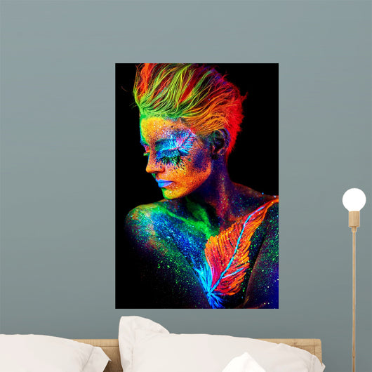 Up Uv Portrait Wall Decal