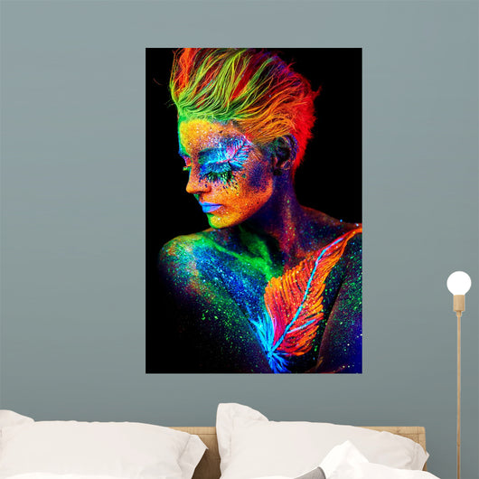 Up Uv Portrait Wall Decal
