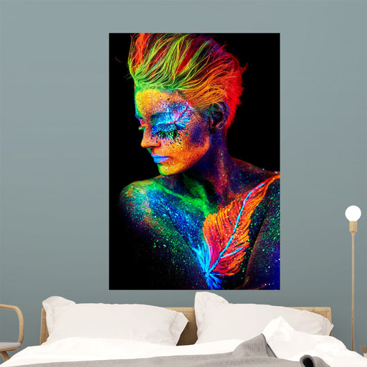 Up Uv Portrait Wall Decal