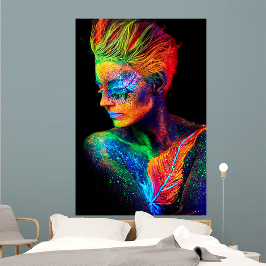 Up Uv Portrait Wall Decal