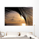 Coconut Palm Tree Leaf Wall Decal