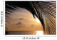 Coconut Palm Tropical Beach Wall Decal